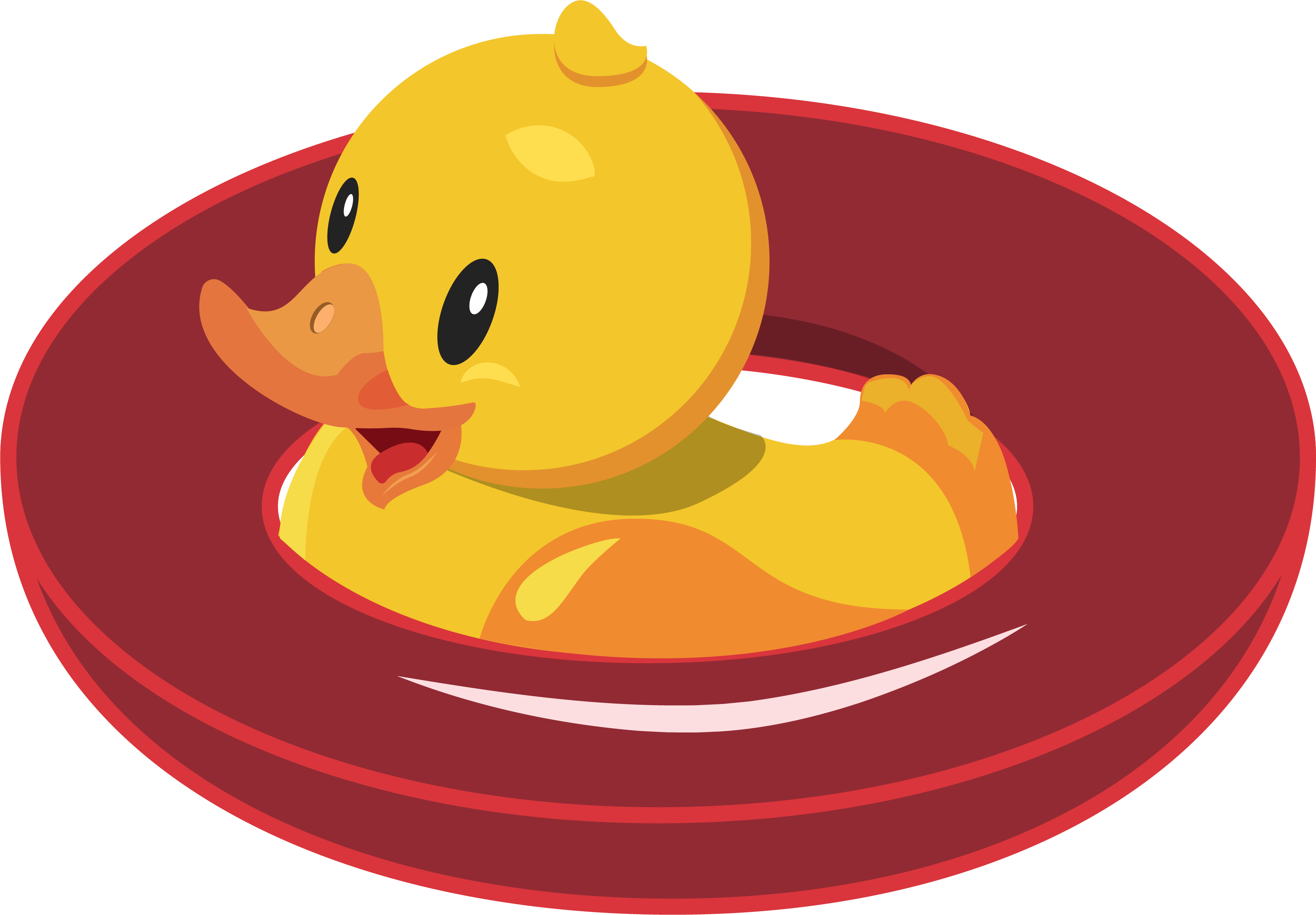 Floaties at the river logo